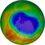 Antarctic Ozone 2025-10-01